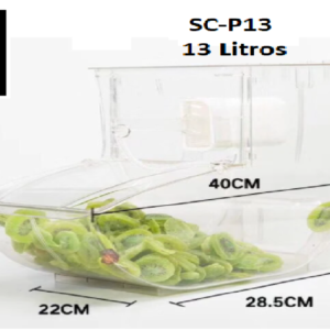 Caja alimentos 13 litros